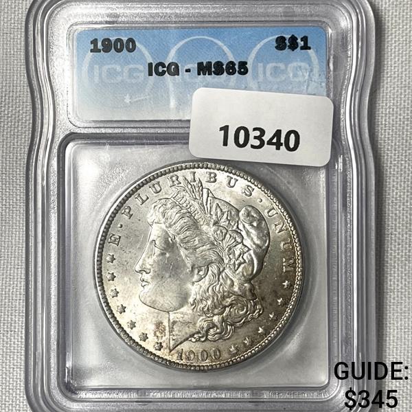 1900 Morgan Silver Dollar ICG-MS65 (1 of 2)