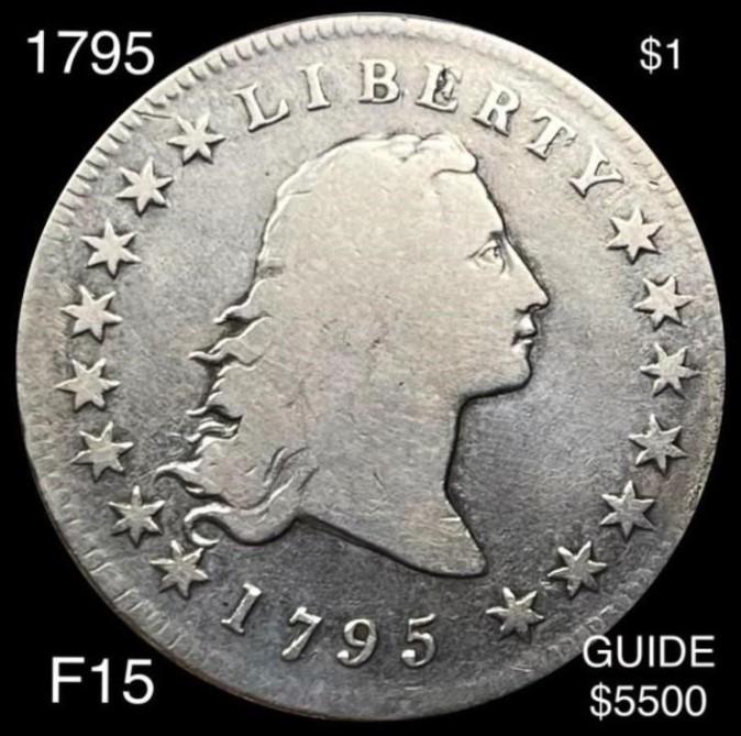 1795 Flowing Hair Dollar LIGHTLY CIRCULATED (1 of 2)