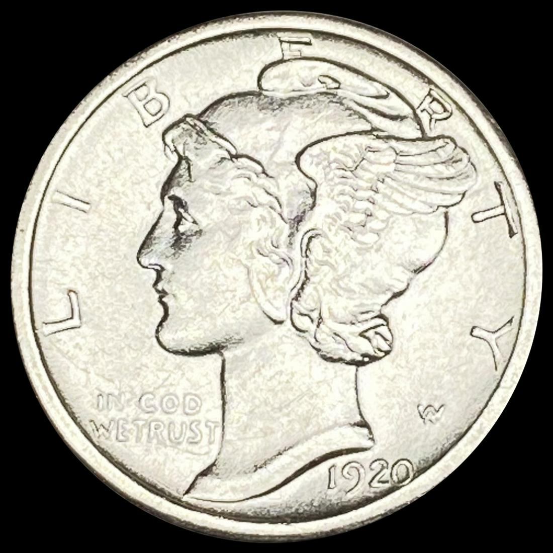 1920-D Mercury Dime UNCIRCULATED (1 of 2)