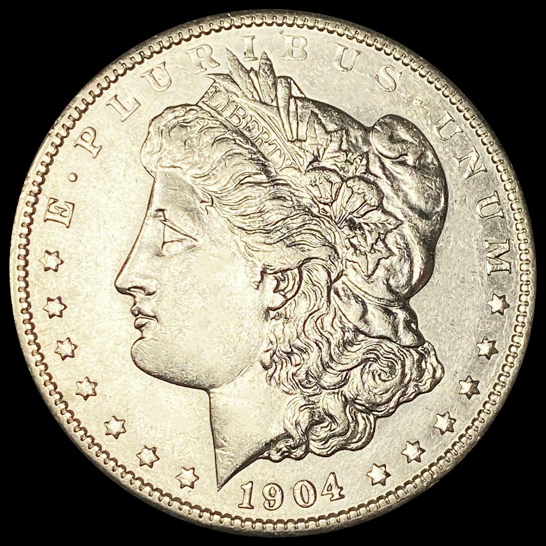 1904 Morgan Silver Dollar CLOSELY UNCIRCULATED (1 of 2)