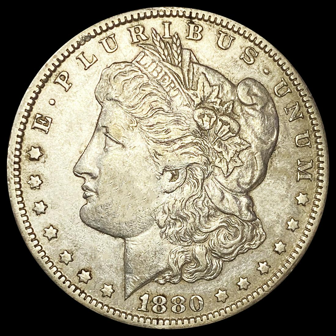 1880-CC Morgan Silver Dollar CLOSELY UNCIRCULATED (1 of 2)