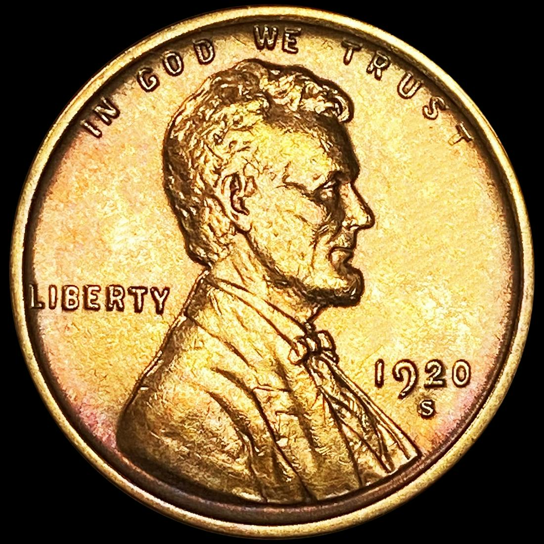 1920-S Wheat Cent UNCIRCULATED (1 of 2)