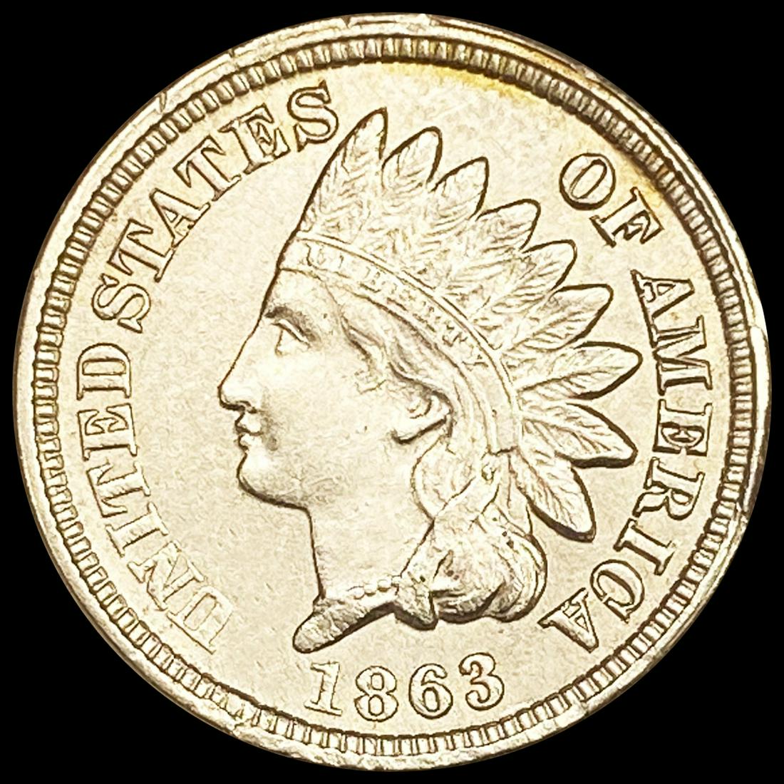 1863 Indian Head Cent UNCIRCULATED (1 of 2)