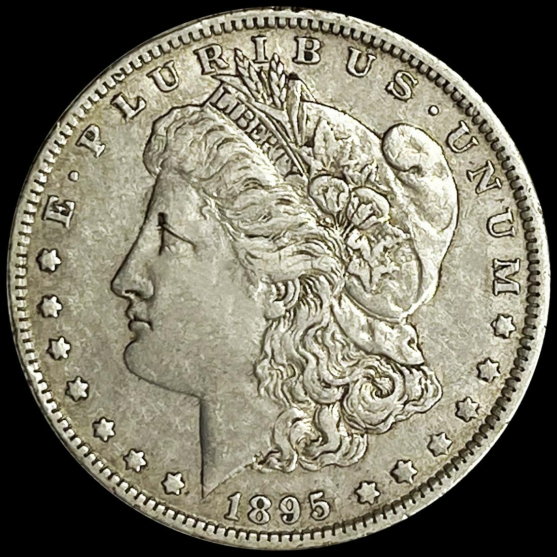 1895-O Morgan Silver Dollar NEARLY UNCIRCULATED (1 of 2)
