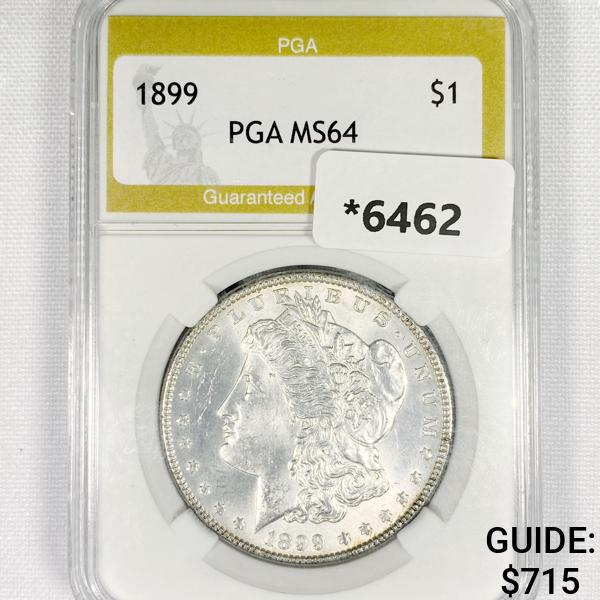 1899 Morgan Silver Dollar PGA-MS64 (1 of 2)