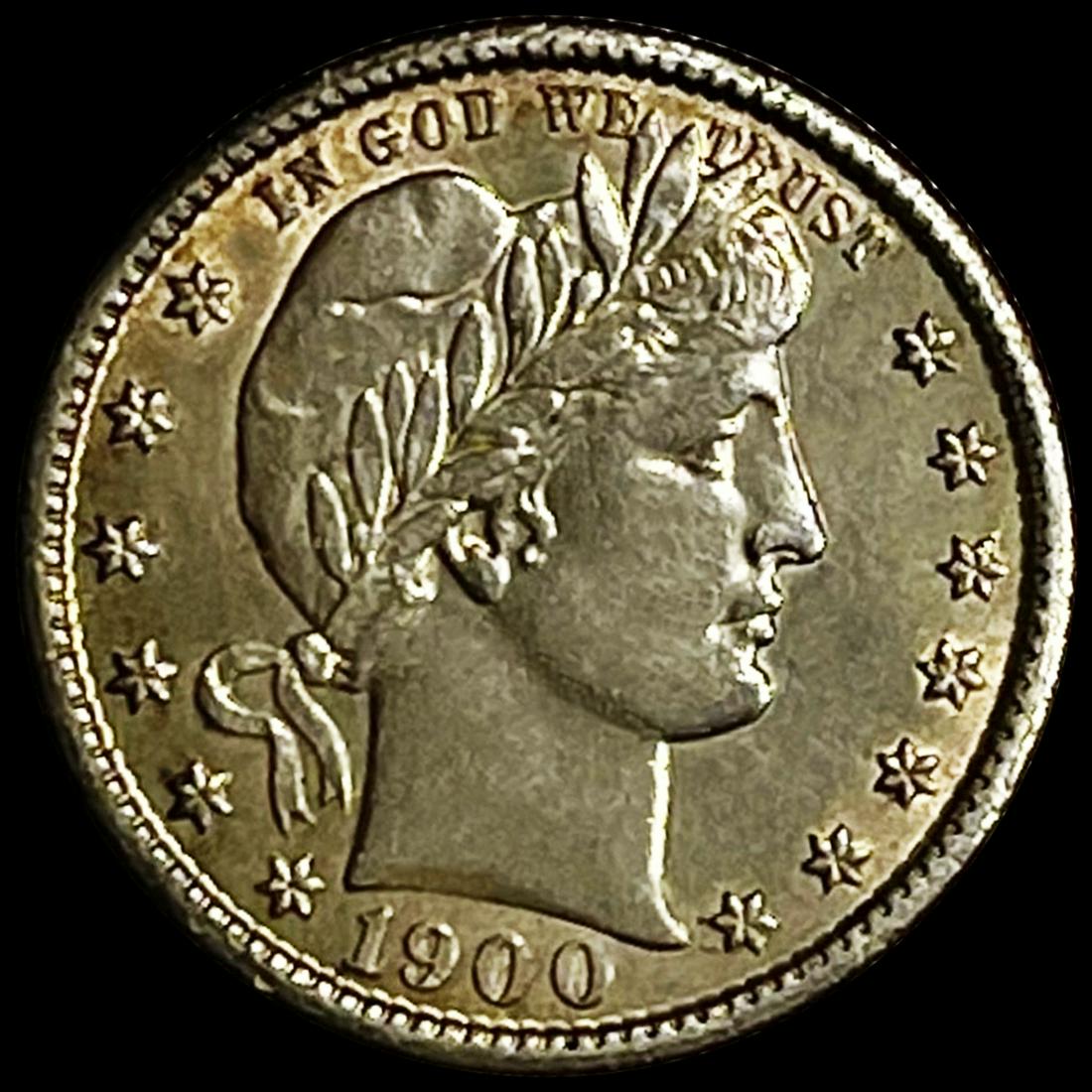1900-S Barber Quarter UNCIRCULATED (1 of 2)
