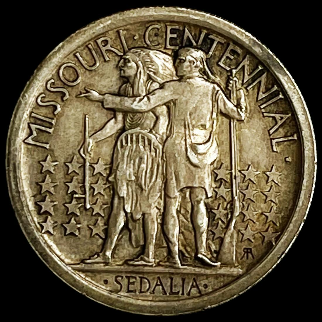 1921 Missouri Half Dollar NEARLY UNCIRCULATED (1 of 2)