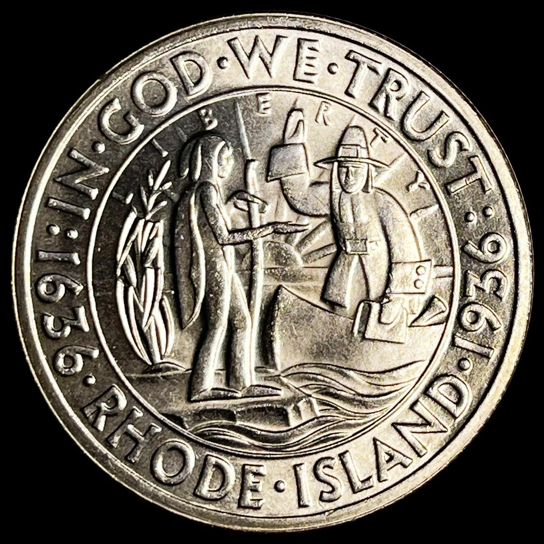 1936 Rhode Island Half Dollar CHOICE BU (1 of 2)