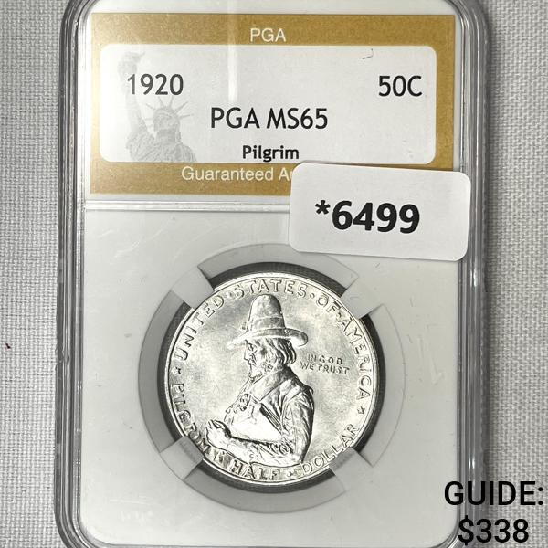 1920 Pilgrim Half Dollar PGA-MS65 (1 of 2)