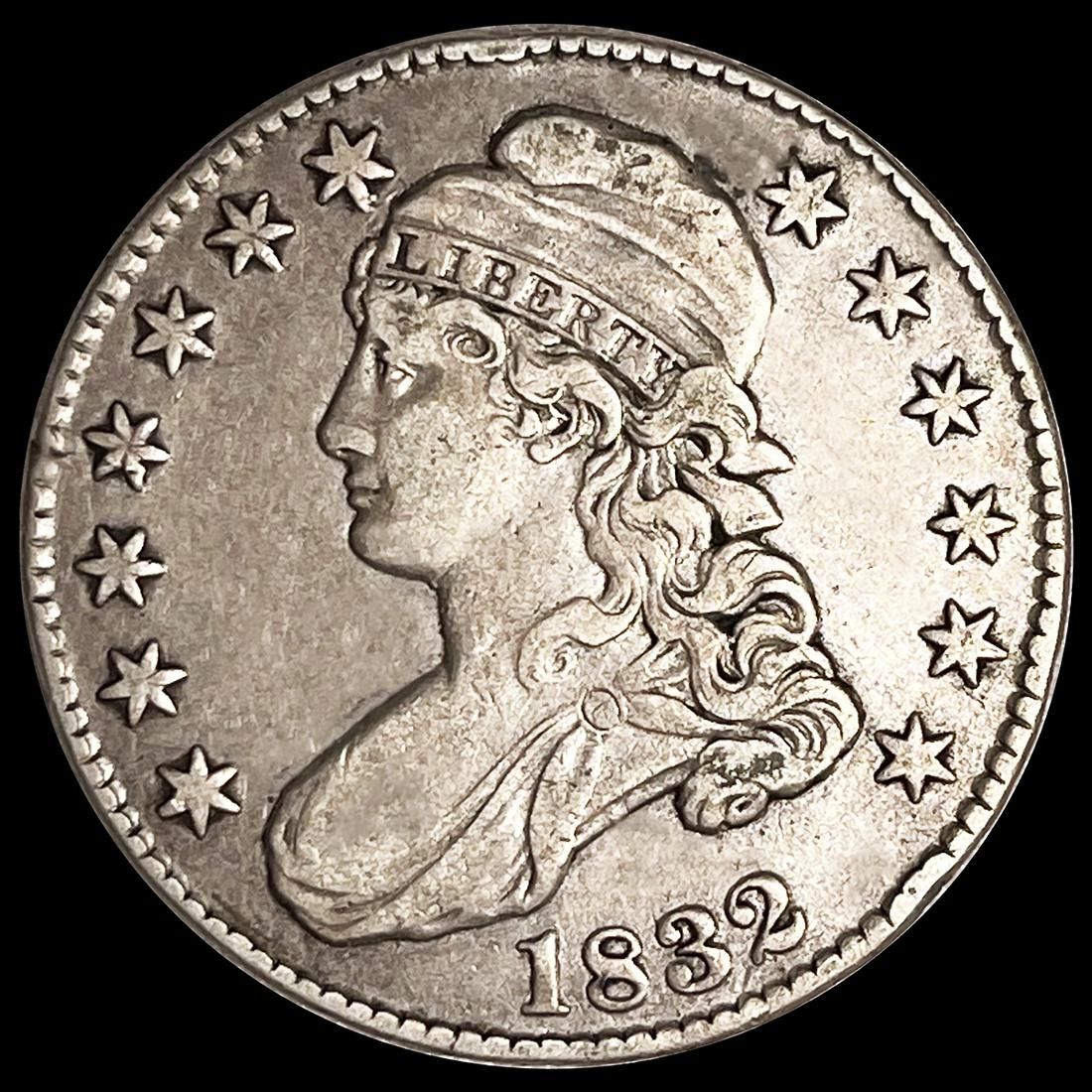 1832 Capped Bust Half Dollar ABOUT UNCIRCULATED (1 of 2)