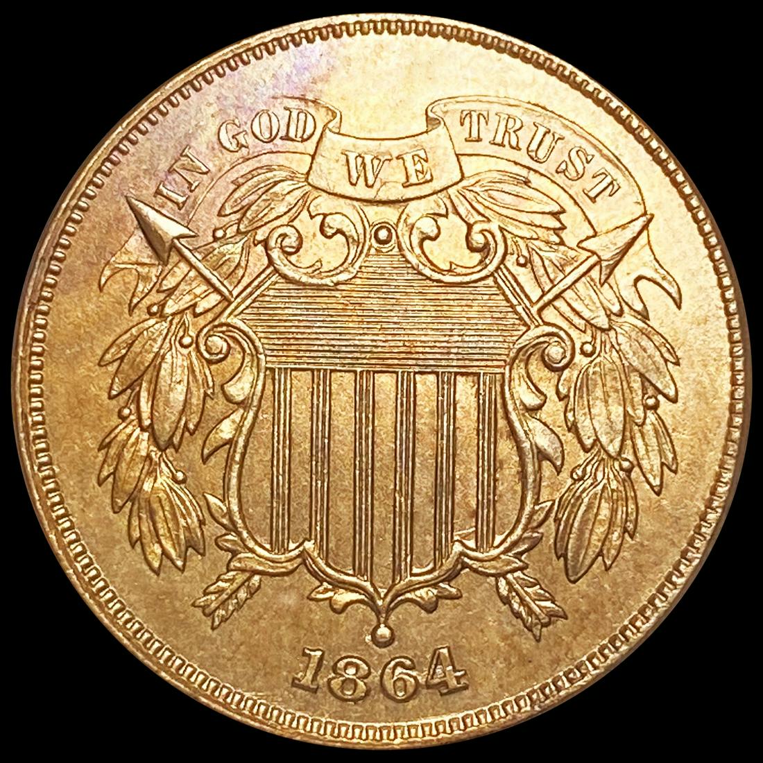 1864 Two Cent Piece UNCIRCULATED (1 of 2)