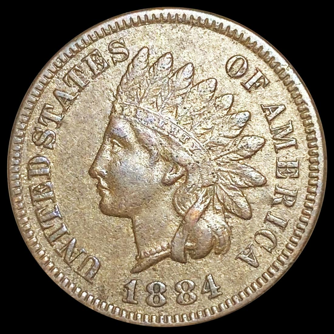1884 Indian Head Cent CLOSELY UNCIRCULATED (1 of 2)