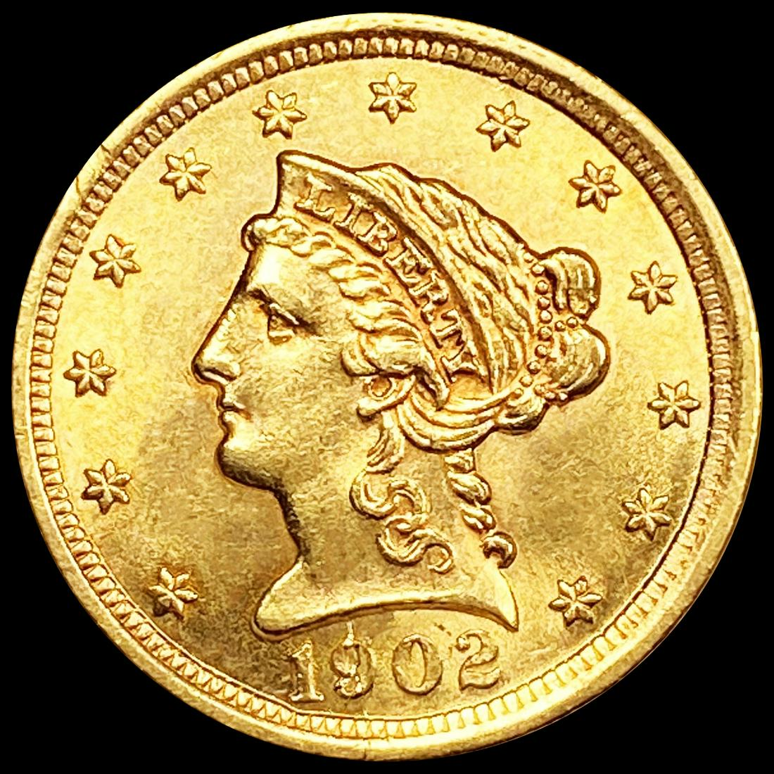 1902 $2.50 Gold Quarter Eagle UNCIRCULATED (1 of 2)