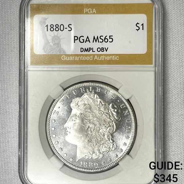 1880-S Morgan Silver Dollar PGA-MS65 DMPL OBV (1 of 2)