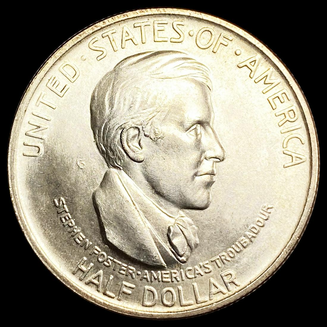 1936 Cincinatti Half Dollar CHOICE BU (1 of 2)