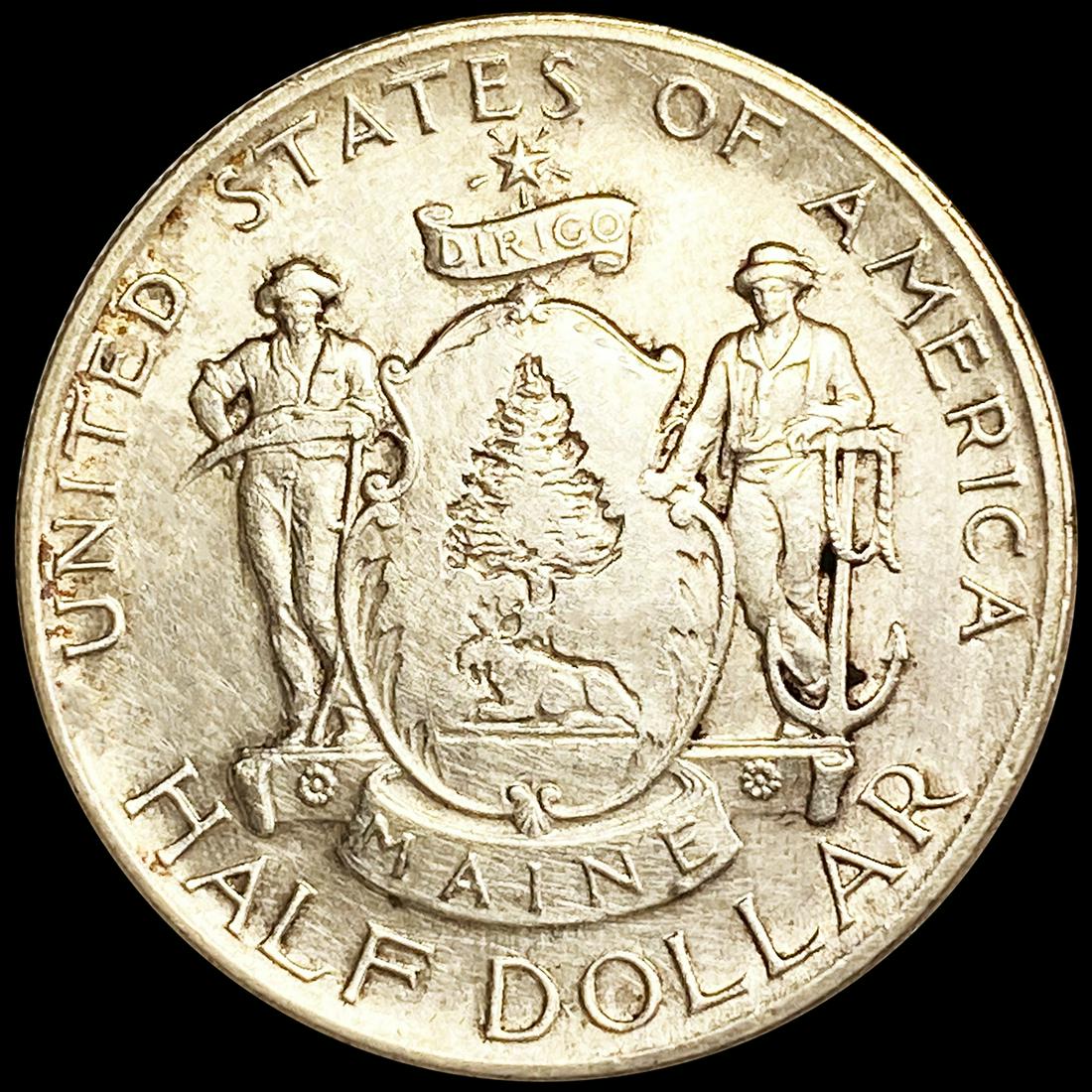 1920 Maine Half Dollar UNCIRCULATED (1 of 2)