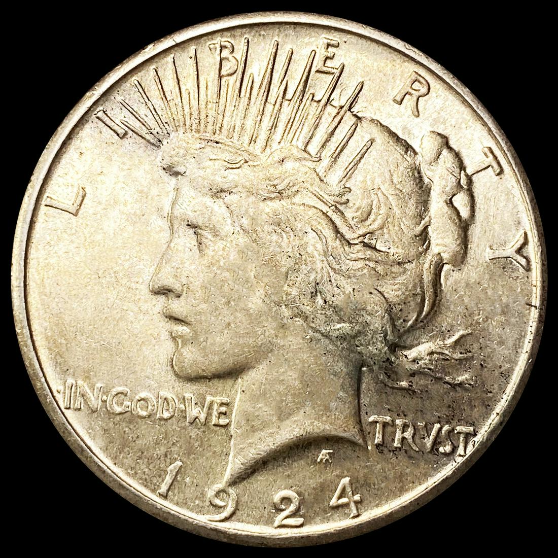 1924-S Silver Peace Dollar UNCIRCULATED (1 of 2)