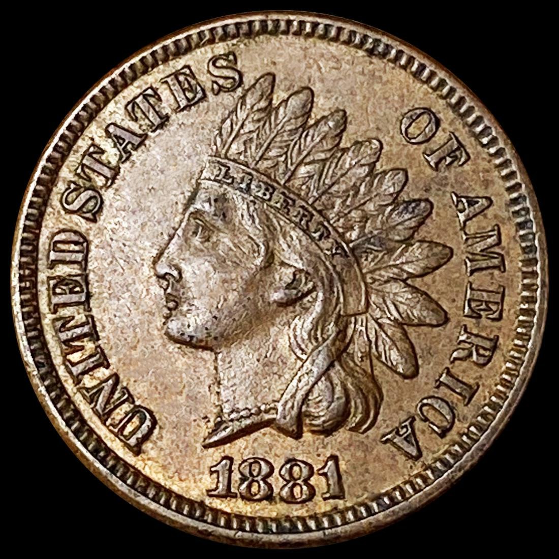 1881 Indian Head Cent UNCIRCULATED (1 of 2)