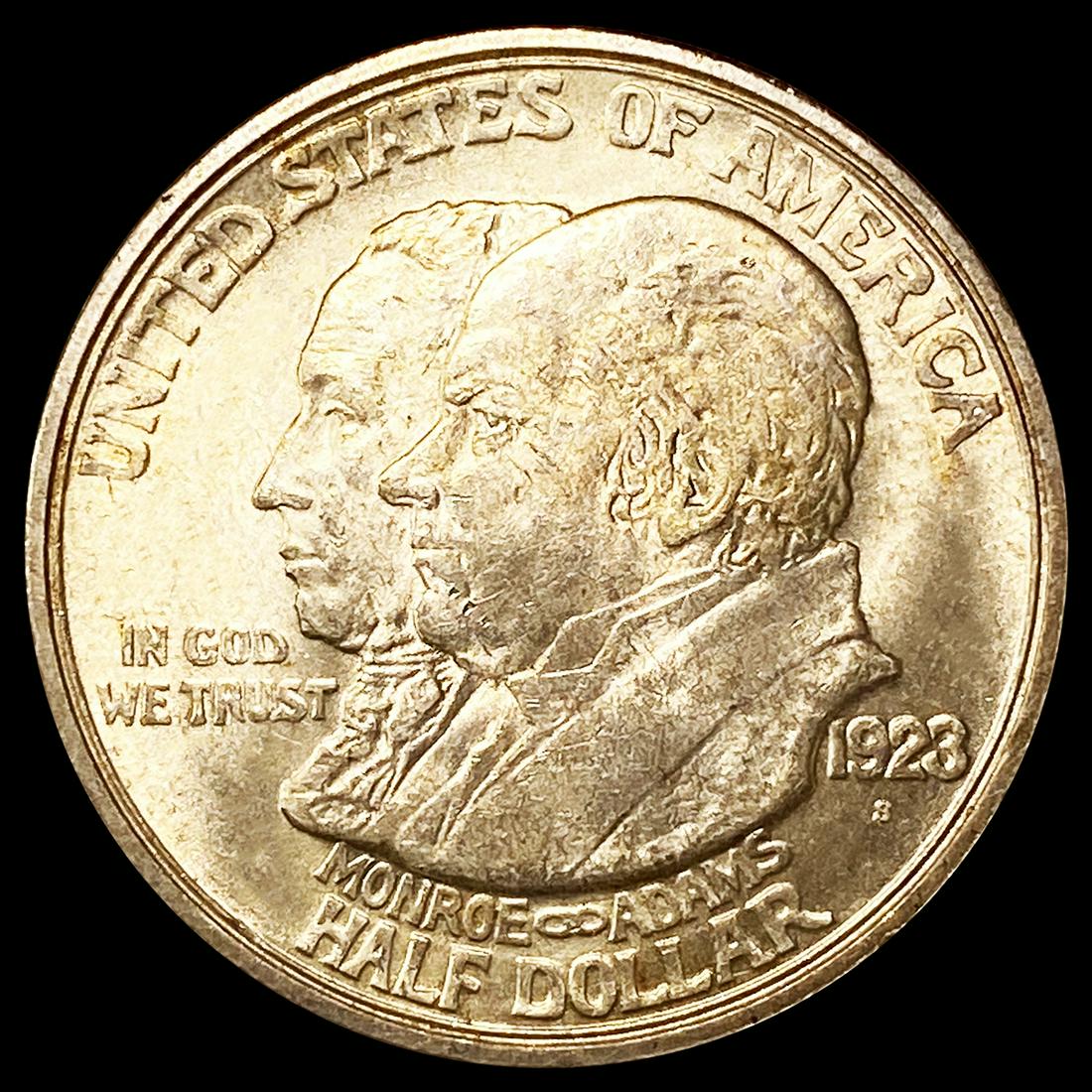 1923-S Monroe Half Dollar CHOICE BU (1 of 2)