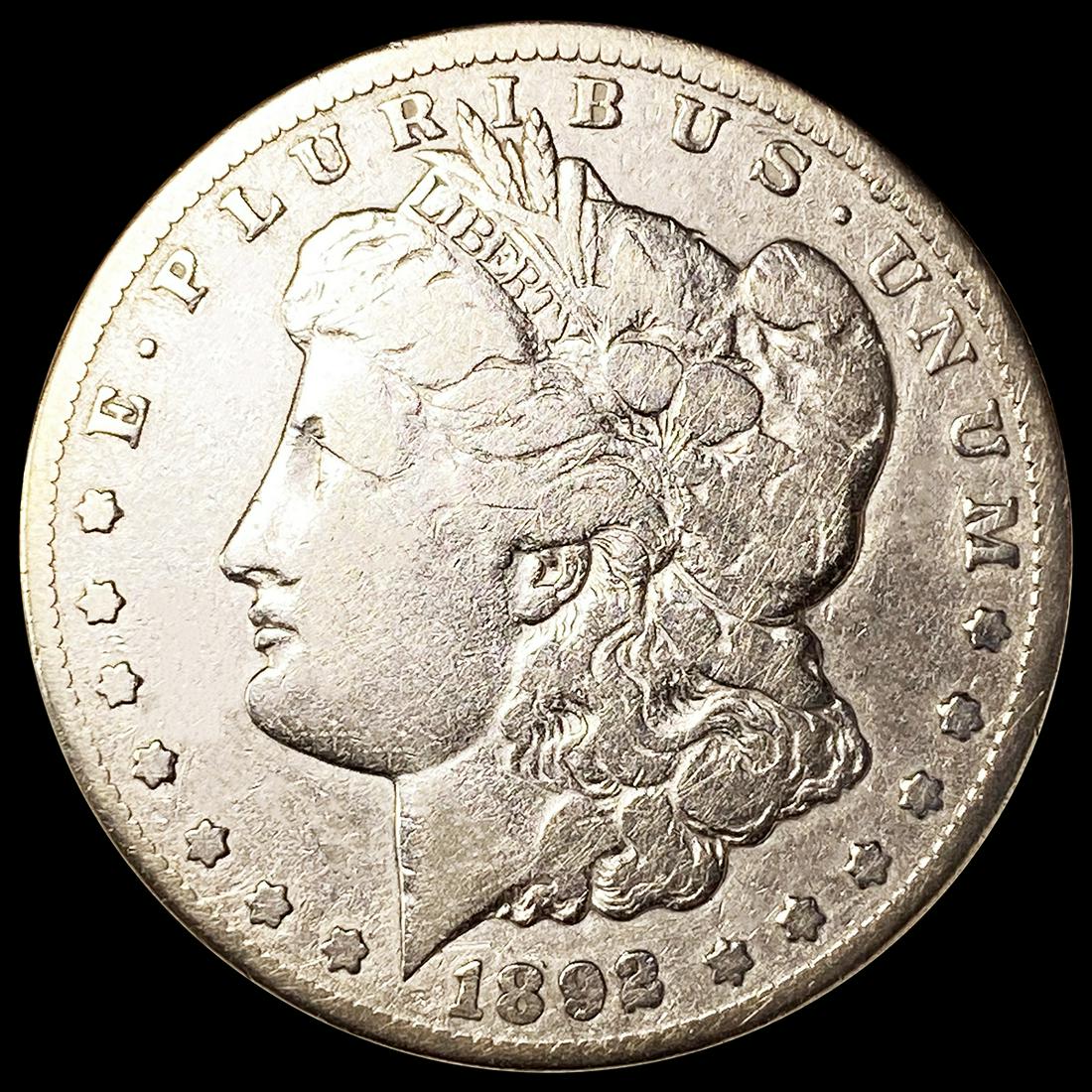 1892-CC Morgan Silver Dollar NICELY CIRCULATED (1 of 2)