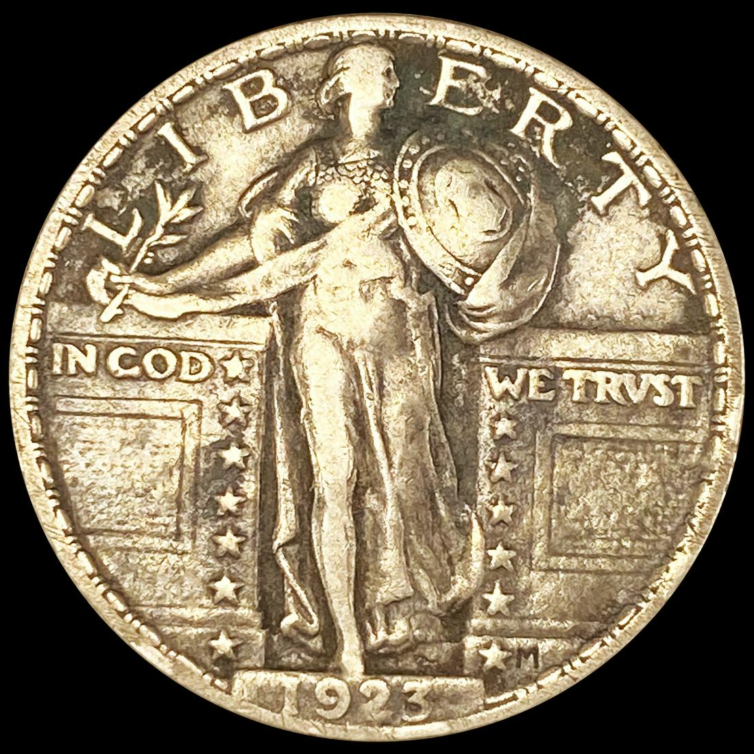 1923 Standing Liberty Quarter LIGHTLY CIRCULATED (1 of 2)