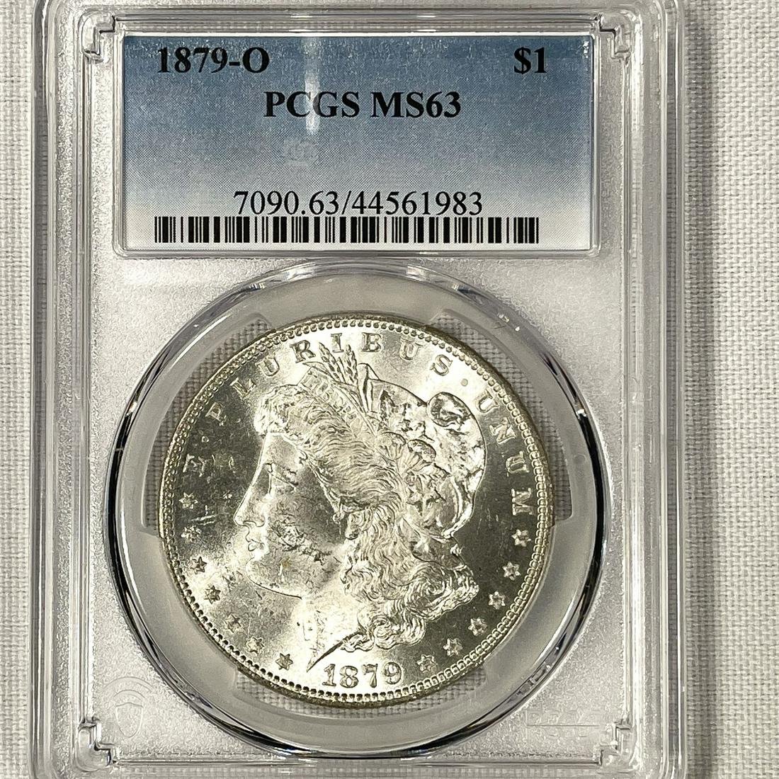 1879-O Morgan Silver Dollar PCGS-MS63 (1 of 2)
