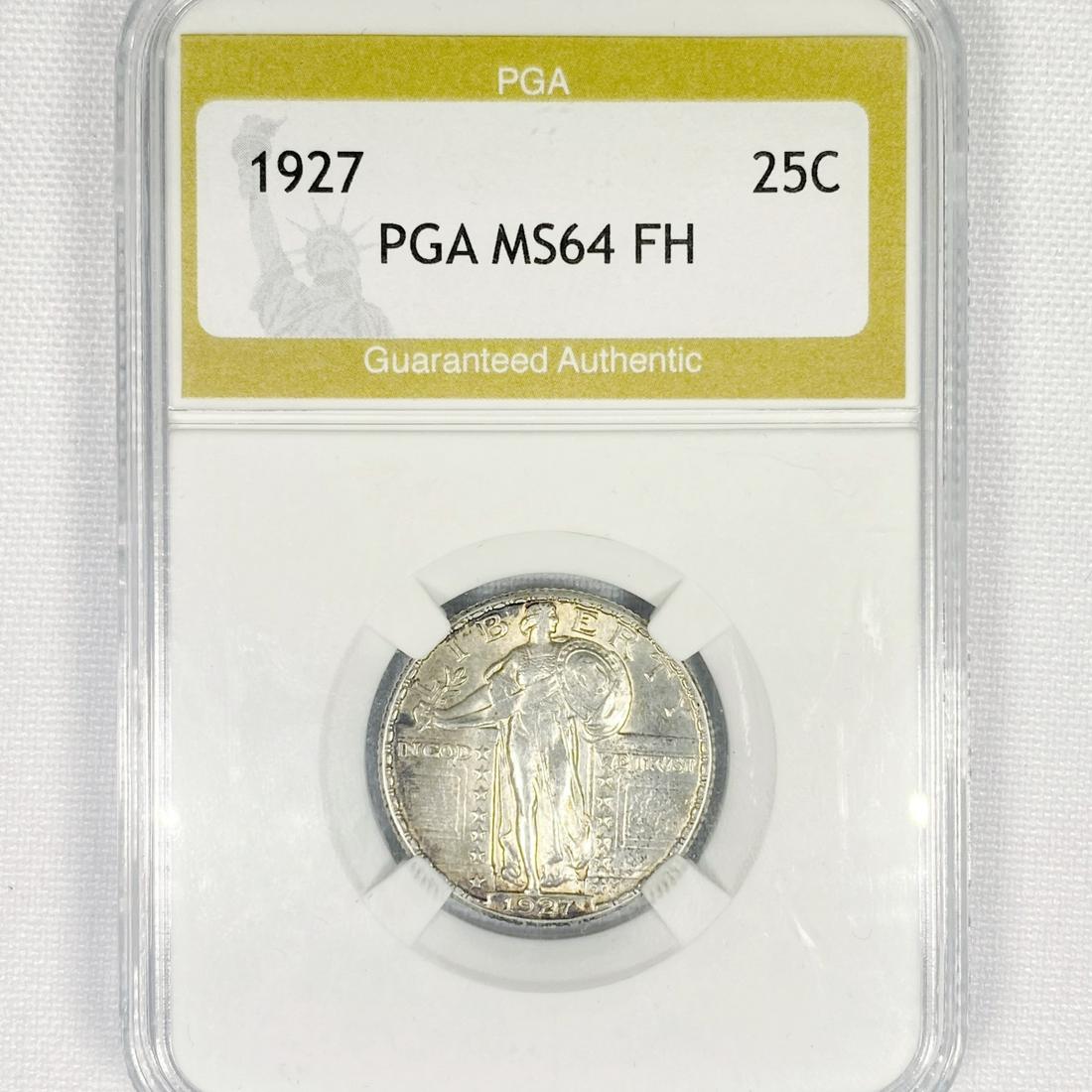 1927 Standing Liberty Quarter PGA-MS64 FH (1 of 2)
