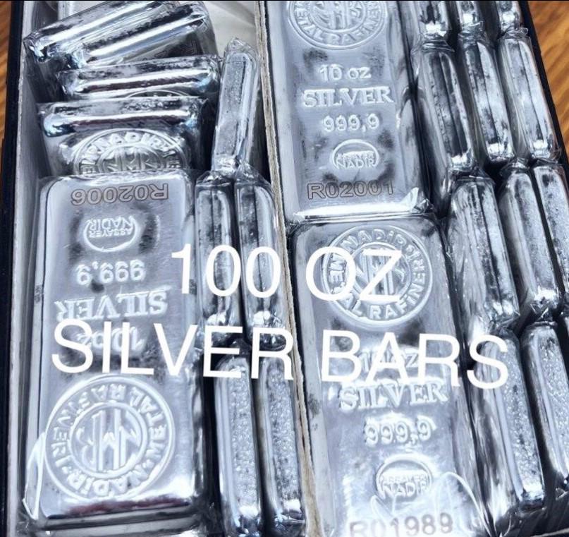 1 - 100ozt .999 Silver Bar - HIGH DEMAND (1 of 1)