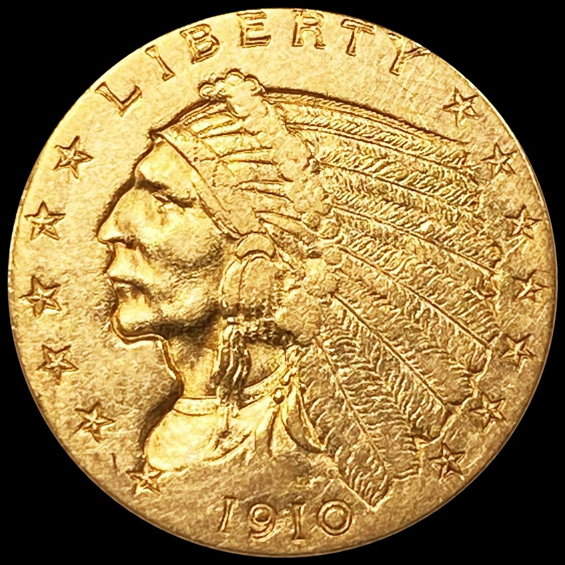 1910 $2.50 Gold Quarter Eagle CLOSELY (1 of 2)