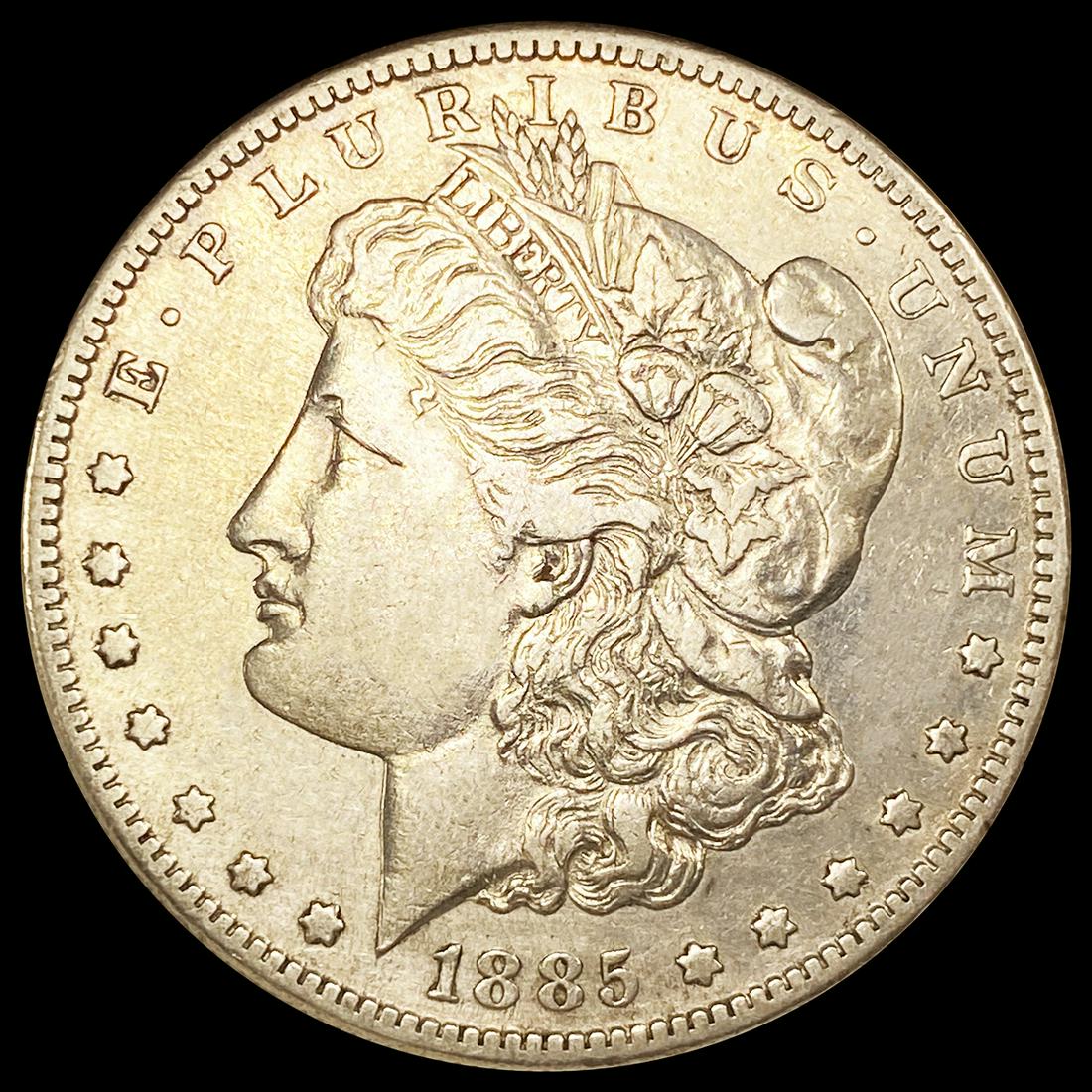 1885-S Morgan Silver Dollar CLOSELY UNCIRCULATED (1 of 2)