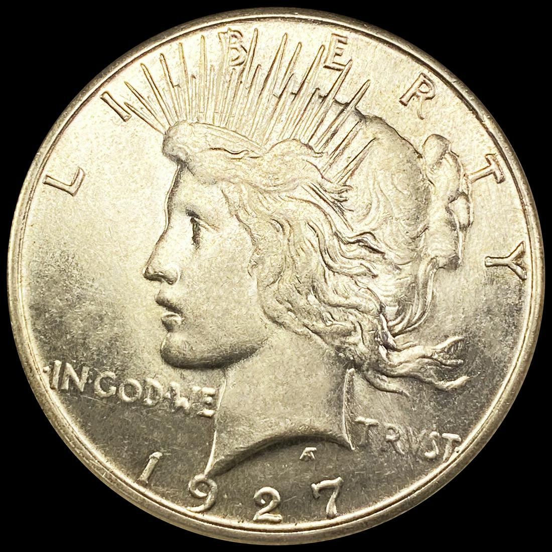 1927-S Silver Peace Dollar UNCIRCULATED (1 of 2)