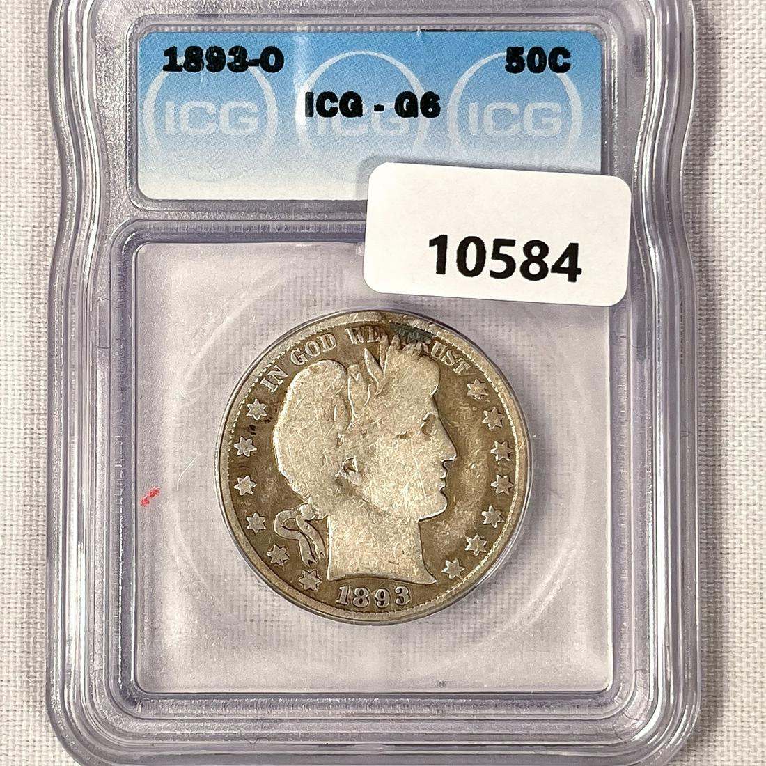 1893-O Barber Half Dollar ICG-G6 (1 of 2)