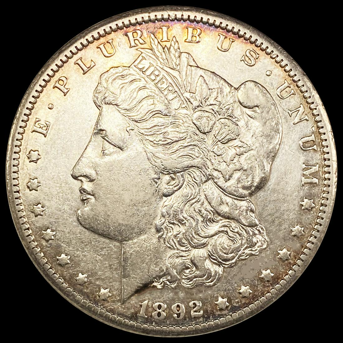 1892-CC Morgan Silver Dollar UNCIRCULATED (1 of 2)