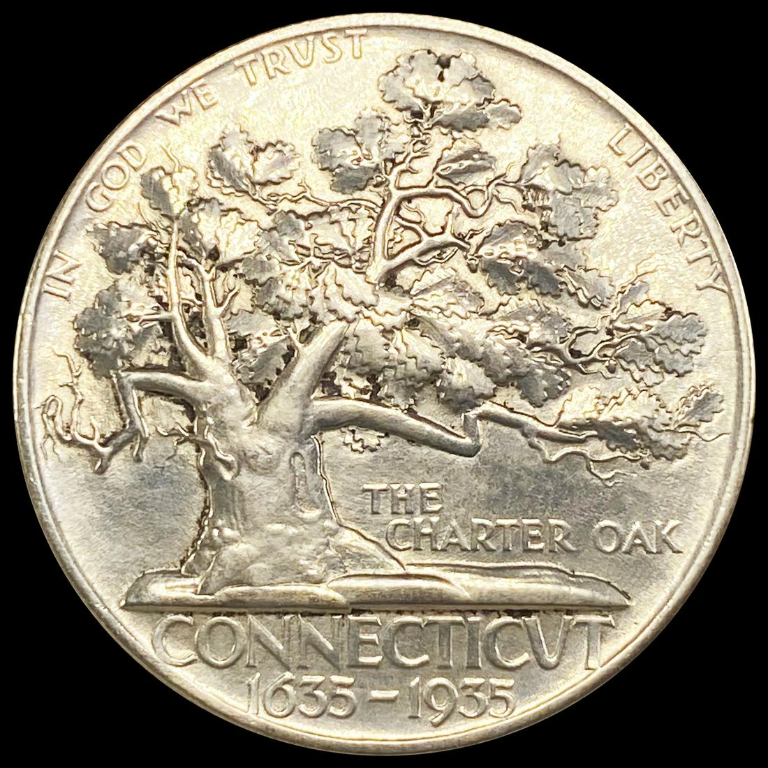 1935 Connecticut Half Dollar CLOSELY UNCIRCULATED (1 of 2)