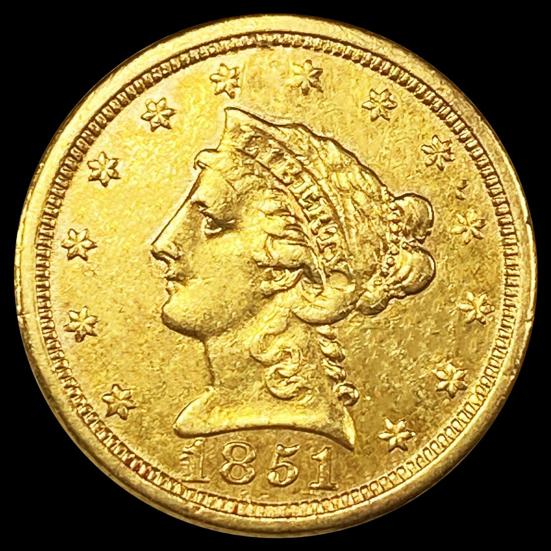 1851-O $2.50 Gold Quarter Eagle CLOSELY (1 of 2)