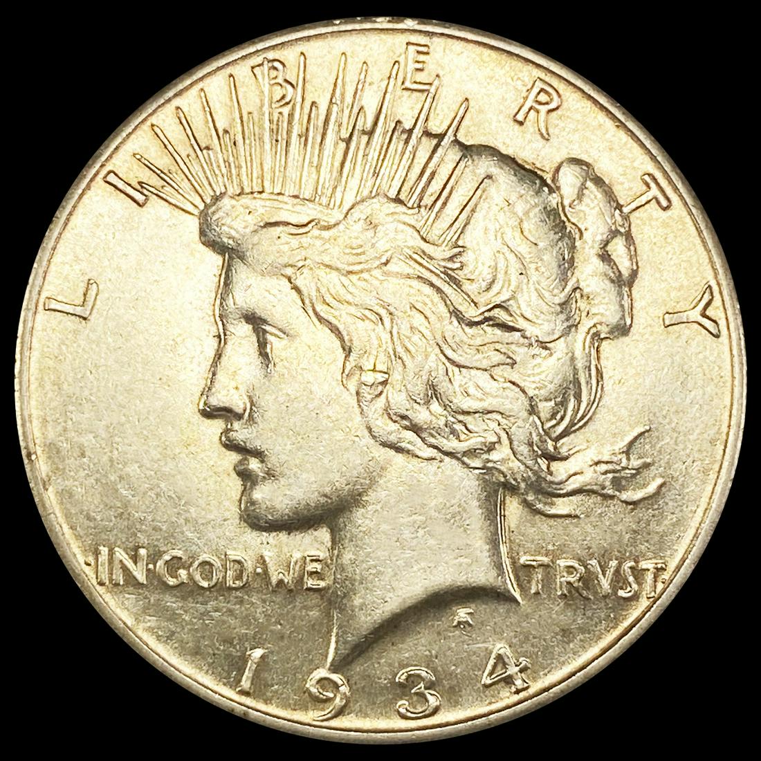 1934-S Silver Peace Dollar UNCIRCULATED (1 of 2)