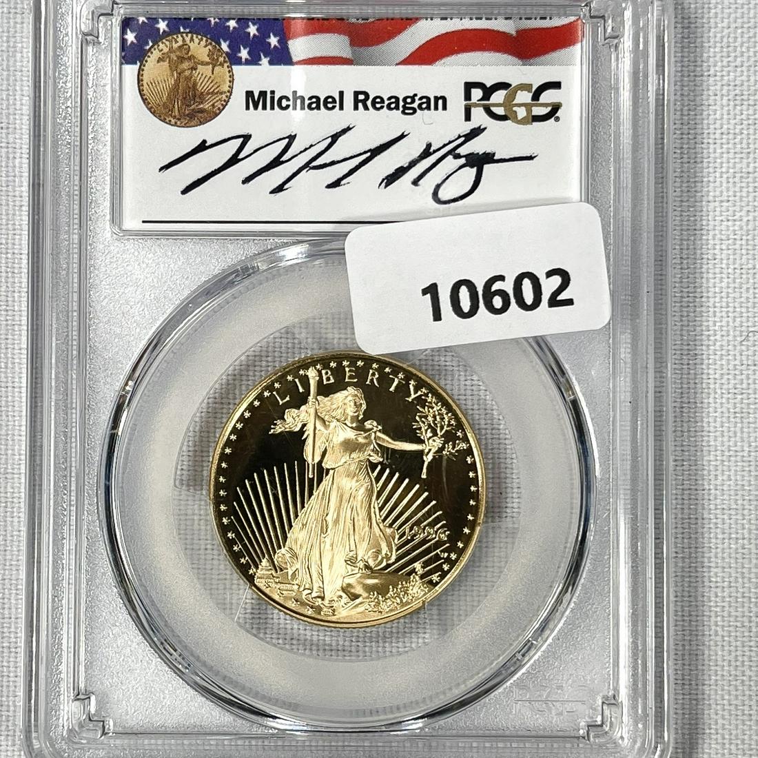 1996-W $25 1/2 oz American Gold Eagle PCGS-PR69 (1 of 2)