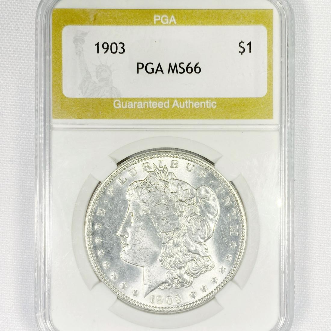 1903 Morgan Silver Dollar PGA-MS66 (1 of 2)