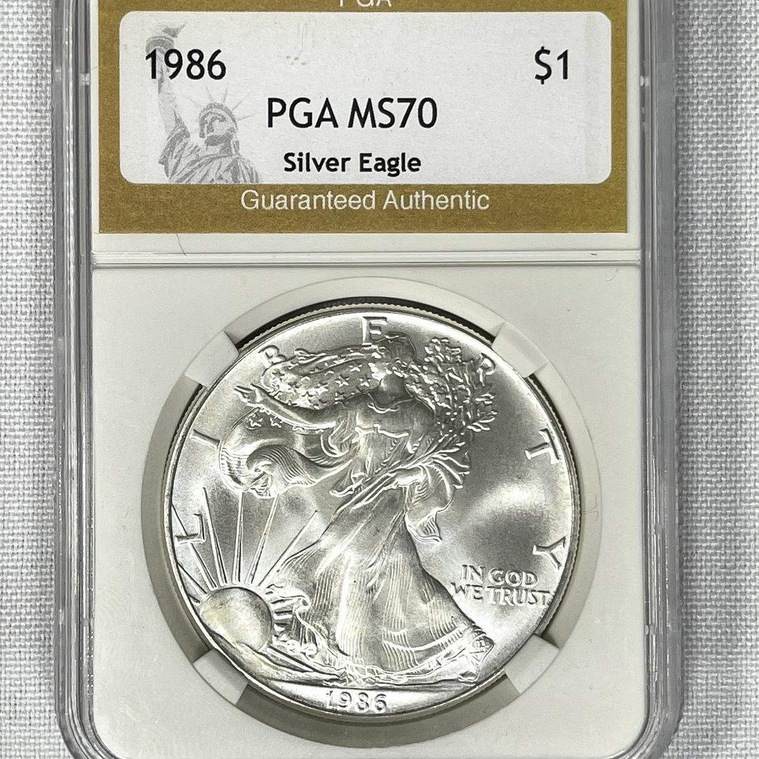 1986 Silver Eagle PGA-MS70 (1 of 2)