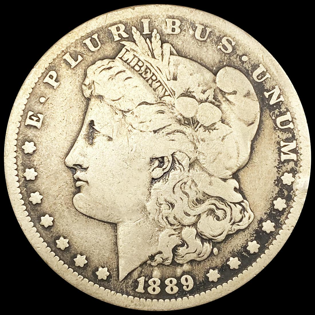 1889-CC Morgan Silver Dollar NICELY CIRCULATED (1 of 2)