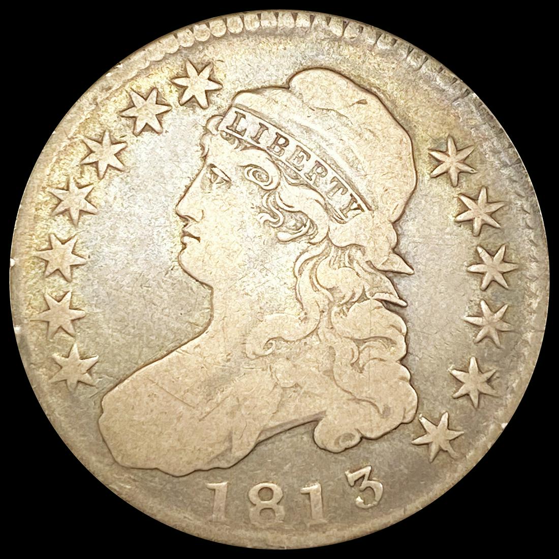 1813 Capped Bust Half Dollar NICELY CIRCULATED (1 of 2)