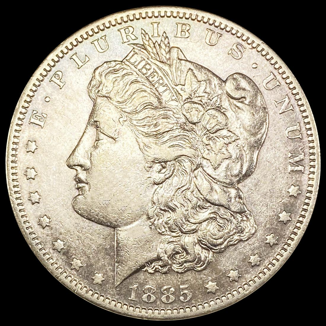 1885-S Morgan Silver Dollar NEARLY UNCIRCULATED (1 of 2)