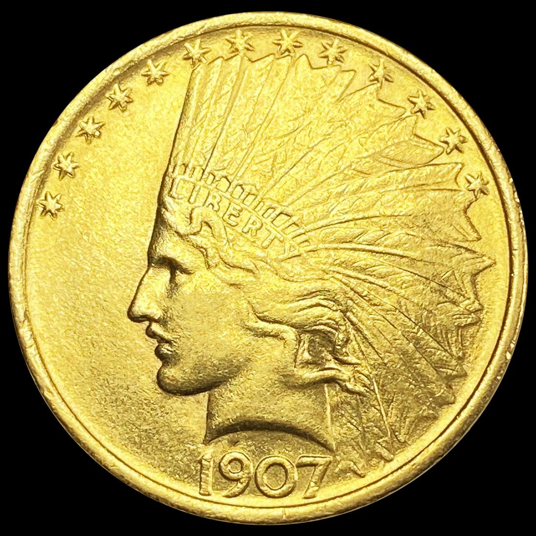 1907 $10 Gold Eagle UNCIRCULATED (1 of 2)