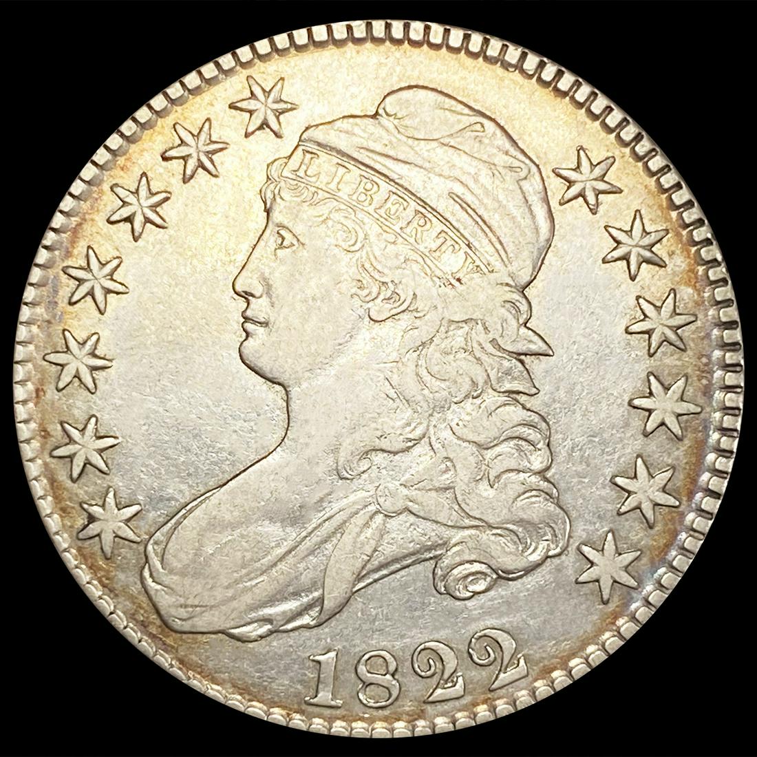1822 Capped Bust Half Dollar LIGHTLY CIRCULATED (1 of 2)