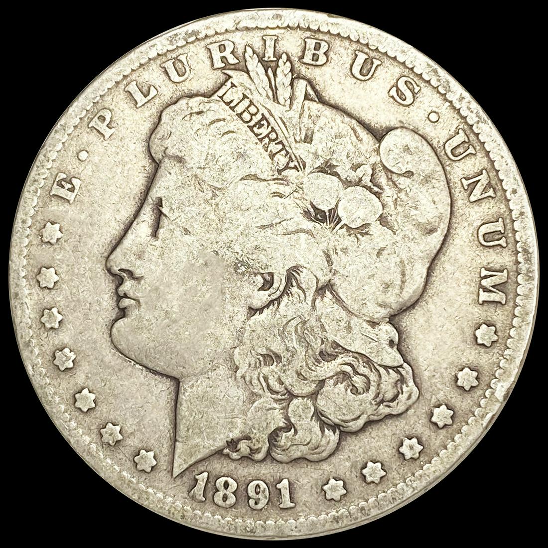 1891-CC Morgan Silver Dollar LIGHTLY CIRCULATED (1 of 2)