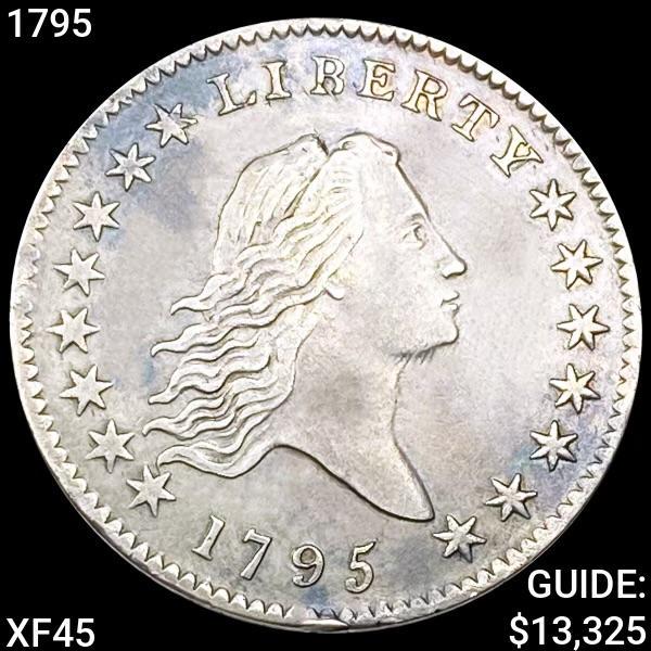 1795 Flowing Hair Half Dollar LIGHTLY CIRC (1 of 2)