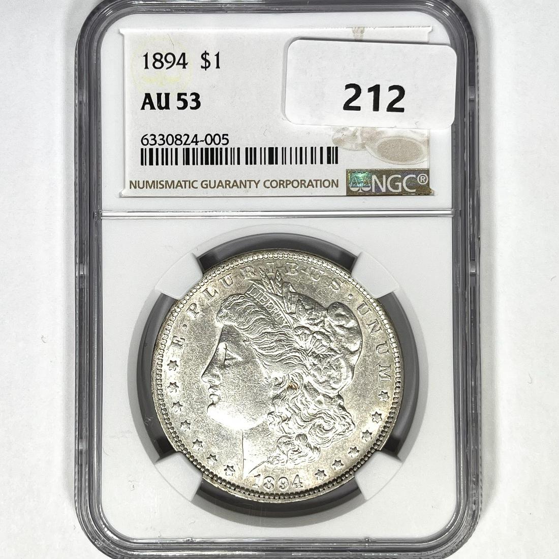 1894 Morgan Silver Dollar NGC-AU53 (1 of 2)