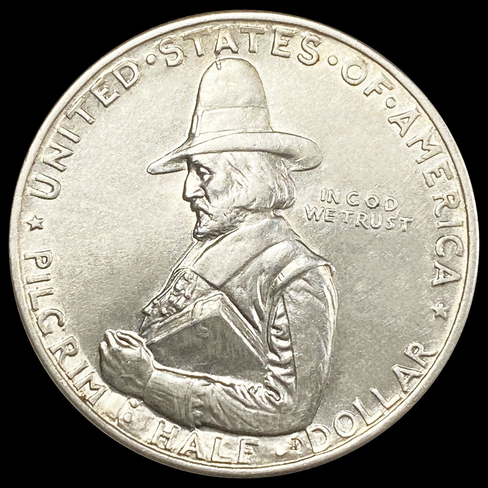 1920 Pilgrim Half Dollar CHOICE BU (1 of 2)