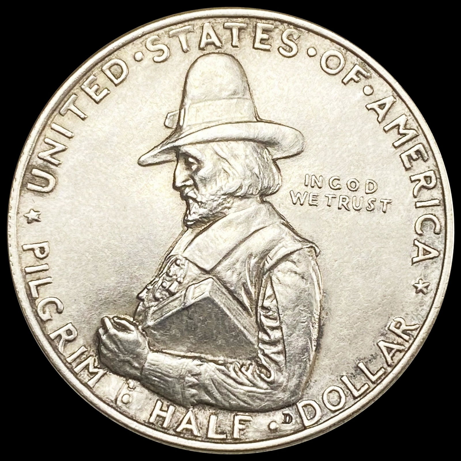 1920 Pilgrim Half Dollar CHOICE BU (1 of 2)