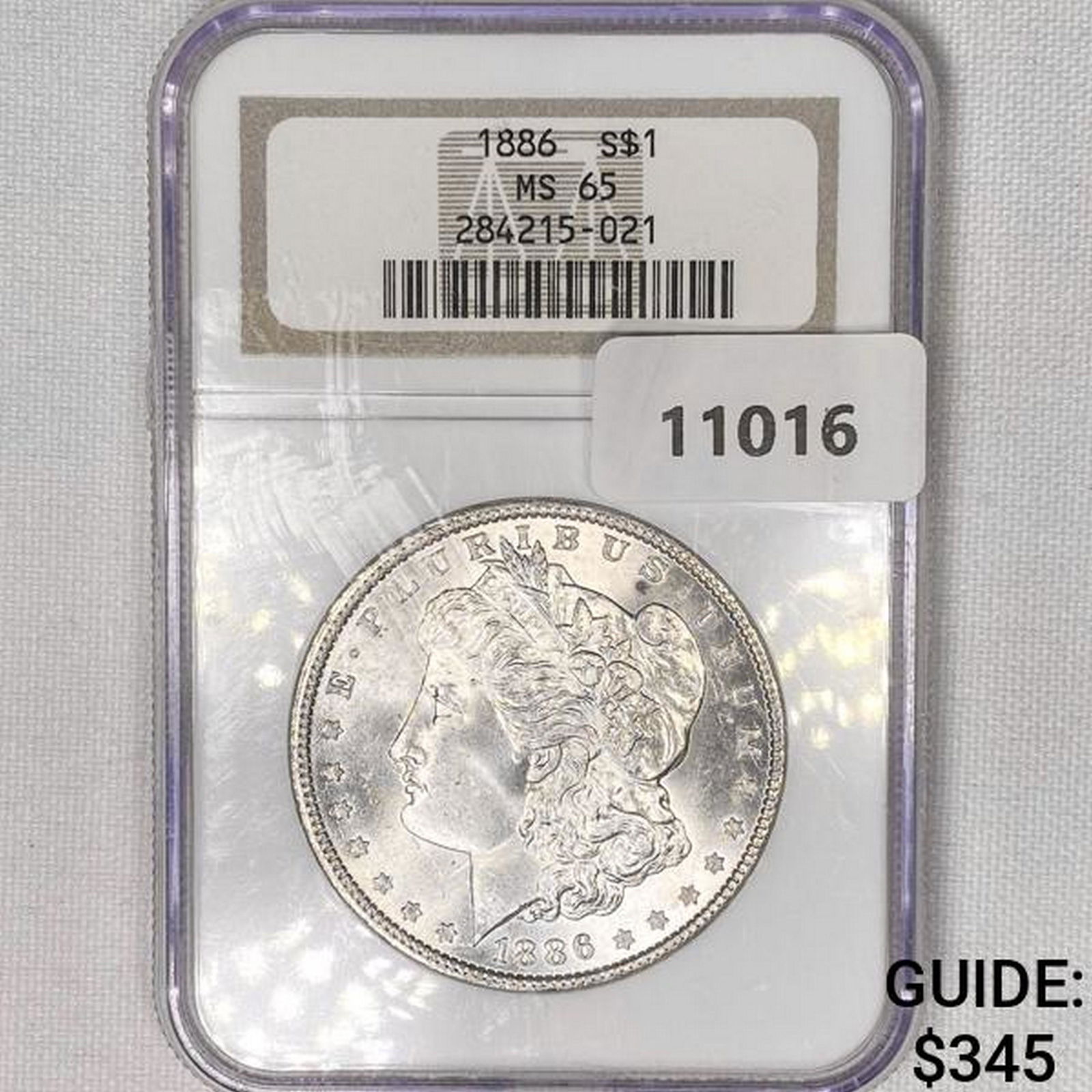 1886 Morgan Silver Dollar NGC-MS65 (1 of 2)